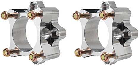 Alba Racing Billet 4/110 Rear Wheel Spacers Compatible with Kawasaki ATV KFX 400, 450R (adds 4 inches of width)