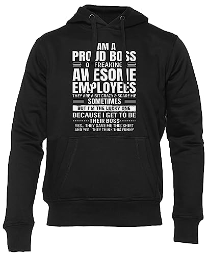 Sweat à capuche unisexe noir Only Gains Two - Hoodie manches longues hommes et femmes