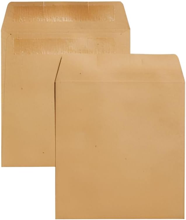 Manilla Wage Envelope – Plain – Self-Seal (108 x 102 mm) – Pack of 100 – Ideal for Cash, Payslips, Payroll & Staff Wages
