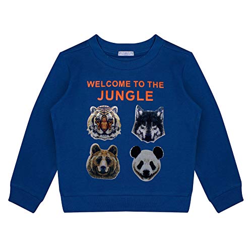 Image of Luke and Lilly Boys Fleece Fullsleeve Printed Sweatshirt