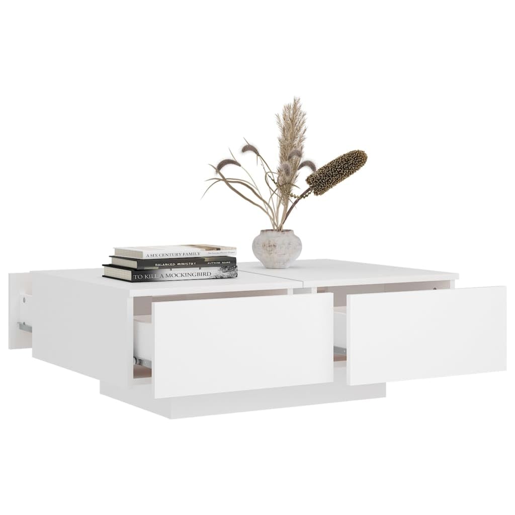 Mesa auxiliar con placa resistente para bebidas, aperitivos y decoración – Mueble estable con fácil limpieza