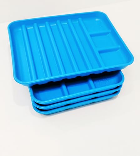 Quality IZ Medical, Dental, Medication, Syringe Tray (Set of 8)