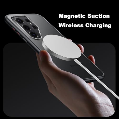 Coque magnétique Samsung S26 grise transparente - 2