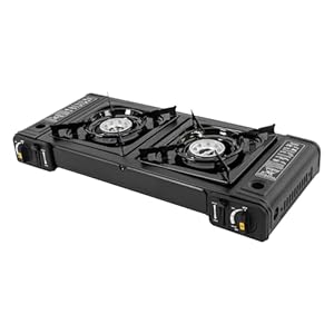 Fortyfor YLLAUT-300 Doppel-Gaskocher Campingkocher