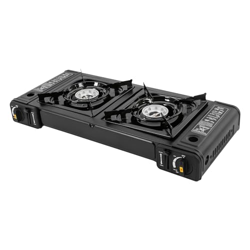 Fortyfor YLLAUT-300 Doppel-Gaskocher Campingkocher