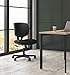 HON Volt Armless Chair, Ergonomic Adjustable Center-Tilt Recline, Fabric Back and Seat, Swivel Desk Chair, Black
