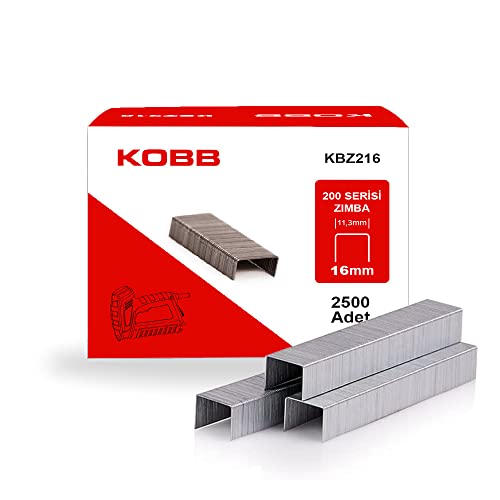 KBZ216 16 mm 2500 Adet 200 Serisi Ağır Hizmet Tipi Zımba Teli