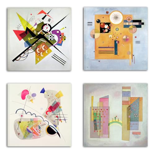 Dimensioni Ideali: Ogni quadretto misura 30x30 cm, perfetto per adattarsi a qualsiasi parete e creare un effetto visivo accattivante.