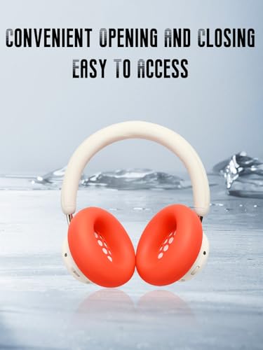 Image of Silicone Case for CMF by Nothing Headphone Pro (Orange)
