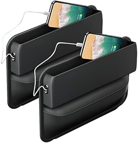 Auto Seat Organiser Auto Organisatoren Autostoel Gap Filler Auto Seat Organiser Kids Multifunctionele Auto Seat Organiser Autostoel Opslag black,left