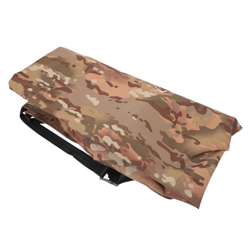 UPKOCH Hamaca para Acampar y Resistente al Sol Tamaño Mediano Tejido Oxford Camuflaje Asiento Plegable Ligero para Mochileros y Caza Adecuado para Camping al Aire Libre
