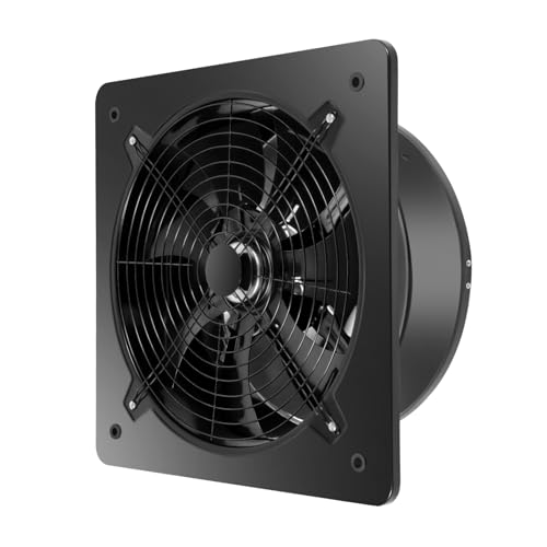 16 Explosion-Proof Wall Mounted Industrial Fan - 750W High-Velocity Axial Extractor Ventilation Blower 4700CFM Airflow for Garage Kitchen Paint Booth Utility and Commercial Exhaust Applications