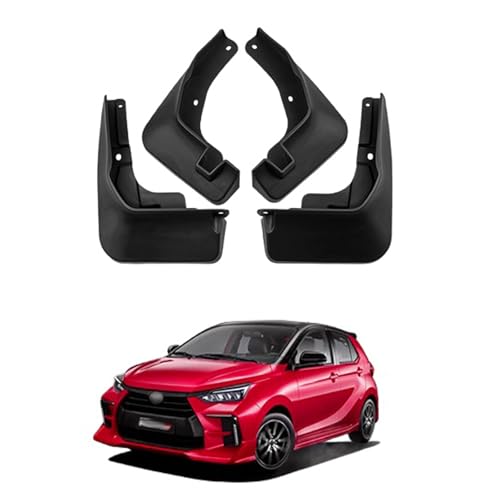Mud Flaps Splash Guards Compatible with Toyota Wigo Agya 202