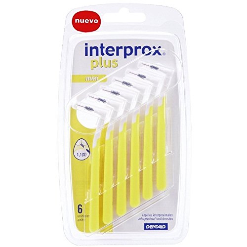 InterproxPlus Interproximal Brush Mini - Yellow 0.7mm x 6 Pack