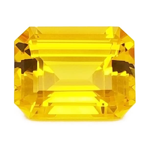Zafiro amarillo natural de 10.25 ratti para sortijas de joyería