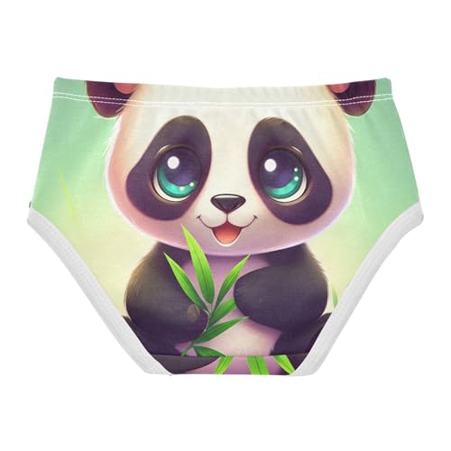 Fun Print Girls Underwear Toddler 2t Cotton Cute Panties Girl Cute Panda Bear Briefs Girls Undies2