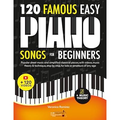 120 Famous Easy Piano Songs for Beginners
