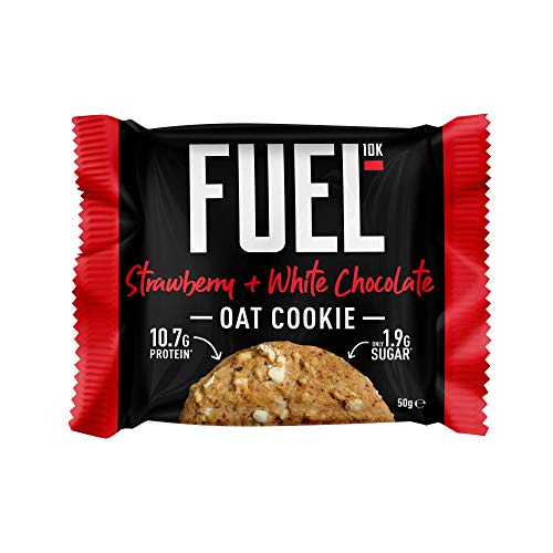 Price comparison product image FUEL10K Strawberry & White Chocolate Oat Cookie