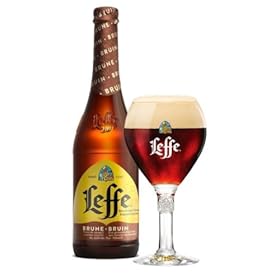 Leffe Brune Belgian Abbey Beer Large Bottle, 6 x 750 ml