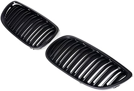 Matte Black Kidney Sport Grill For BMW 3 Series E92 E93 Pre Facelift + ALL M3 - M 07-10