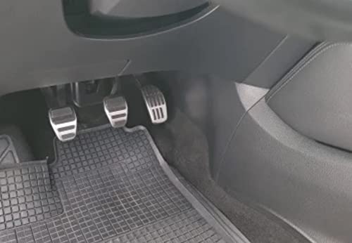 Pédales Aluminium Sport R-MT - Accélérateur Frein Embrayage - Compatible Renault Nissan