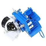 Construction robuste : fabriqué à partir de matériaux durables, cet accessoire est conçu pour durer et offre une fiabilité à long terme. condensateur de compresseur de réfrigérateur, relais de démarrage de compresseur