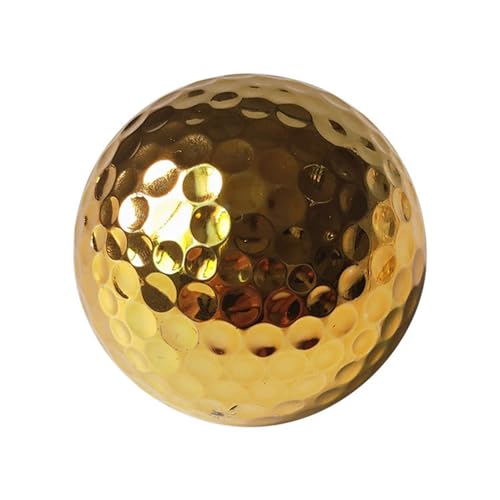 Image of Shinsto Gold Golf Balls with Electroplated Finish, Double-Layer, Option