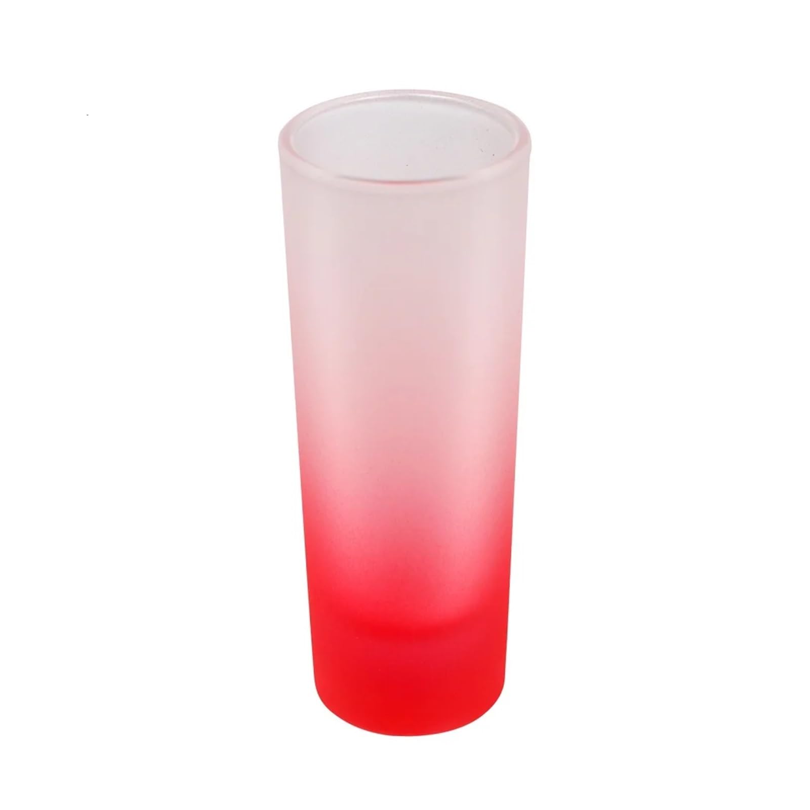 Bicchieri da Shot 144 Pezzi Tazza for Sublimazione 3oz (90ml) Tazze in Vetro colorato Bicchieri da Shot Smerigliati con Fondo colorato sfumato Bicchieri da Cocktail(Blue)