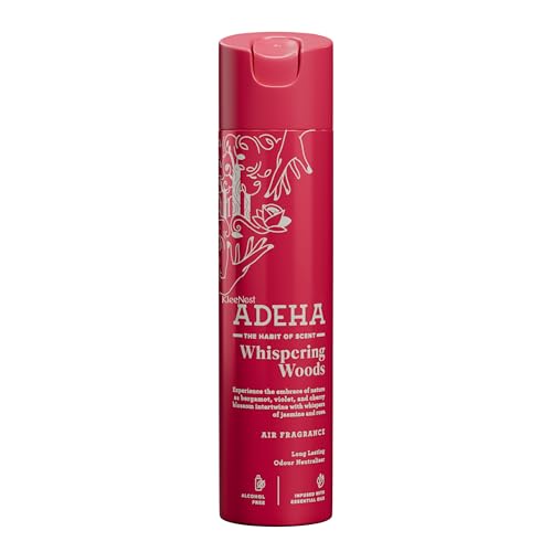 Image of Kleenest Adeha Room Air Freshener Spray Combo - Waves of Serenity & Dancing Dawn | Alcohol Free Long Lasting Fragrance for Home & Office | Room Freshener Spray Combo Pack | 218 ml x 2