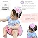 Baby Girl Pink Tutu Soft and Fluffy - Baby Girl Tutu Skirt with Diaper Cover - Infant Tutu with 2 Headbands - Tutus for Girls