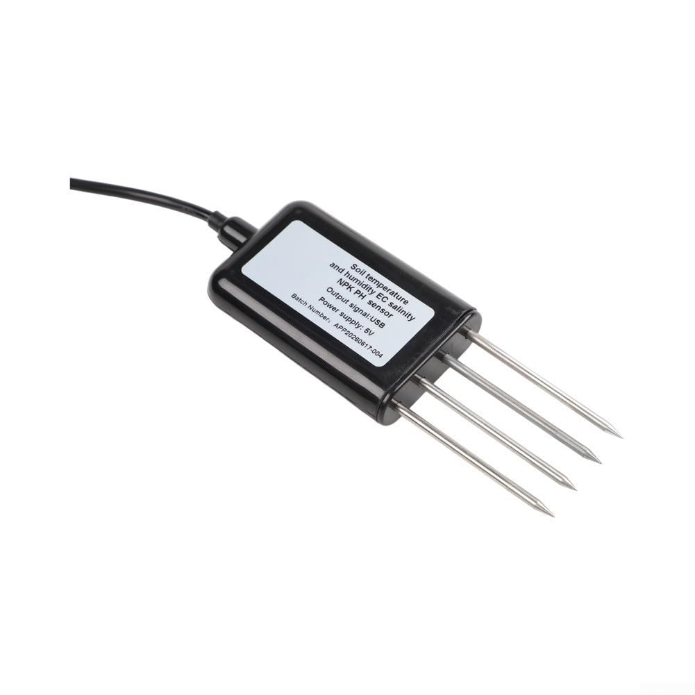 USB sensore da pavimento NPK PH Temp IP68 2M cavo USB sensore da pavimento | Per Android per Hongmeng in tempo reale App agricoltura orticoltura accessori