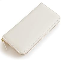 Amazon | 牛革 オールホワイト仕様 金運財運上昇 内側ゴールド仕様