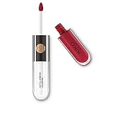 Labial líquido de larga duración en 2 pasos: una combinación de base de color y brillo de labios