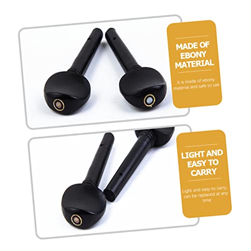 ERINGOGO 12 Peças Pinos De Afinação De Violino Para Pinos De Afinação De Violino Para Substituição D