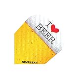 US Darts - 3 Sets (9 Flights) DIMPLEX 'I Love Beer' Standard Dart Flights