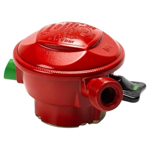 Générique Détendeur Quick-on Ø27mm Butane ou Propane – Uniquement Cube Butagaz et Viséo Butagaz – Non Compatible Bouteilles 20mm Primagaz Antargaz...
