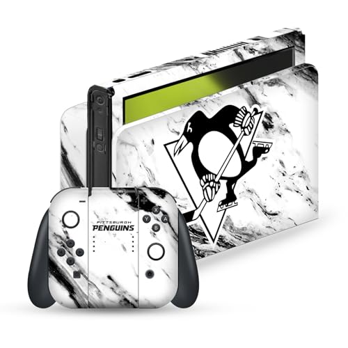 Vinyle Autocollant Peau NHL Marbre Haute Protection pour Nintendo Switch OLED