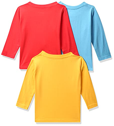 Image of MINITATU Baby-Boy's Animal Print Regular Fit T-Shirt