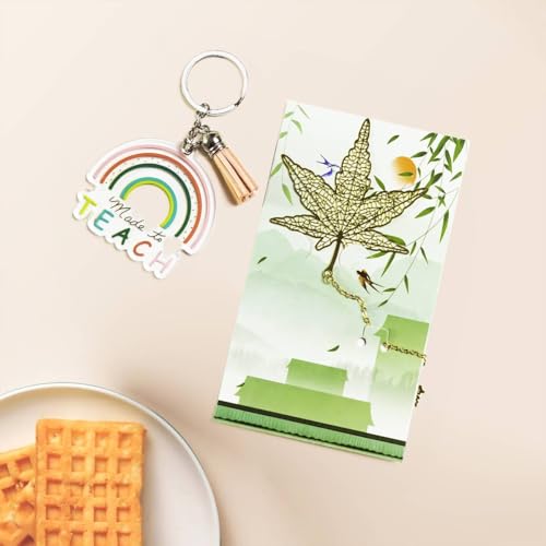 Cesta de regalo de agradecimiento para profesores, ideal como regalo de Navidad con vaso y marcas 7