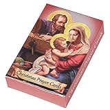 Christmas Prayers Wallet Card Assortment Bible Scripture, 54 Cards Per Pack
