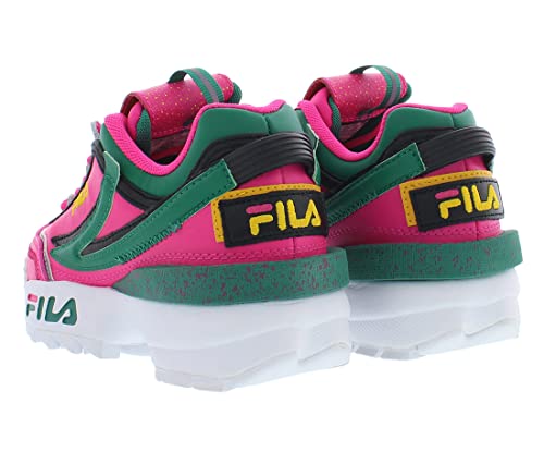 Fila Disruptor II EXP (Big Kid) Pink Glow/Ultramarine Green/Gold Fusion 6.5 Big Kid M4