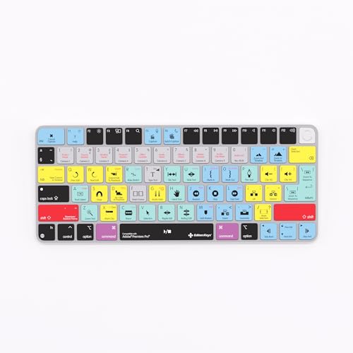 Housse de clavier Adobe Premiere Pro protection Magic Keyboard Apple montage vidéo - 4