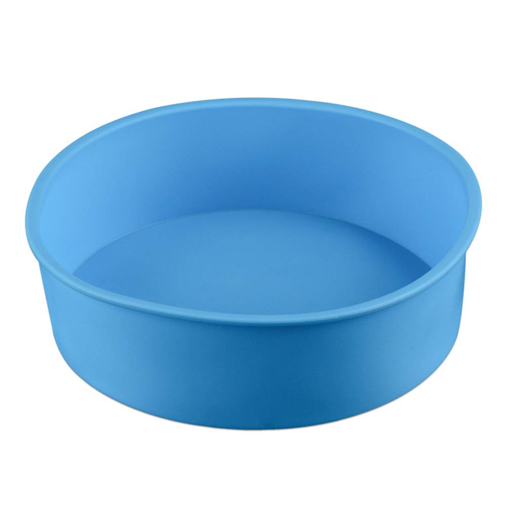 DOITOOL 3piezas Molde De Silicona Para Pasteles Moldes Redondos De Silicona Para Hornear Cupcakes Para Repostería De Color Aleatorio