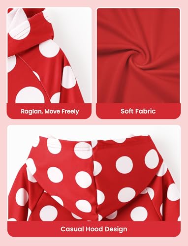 Image of Disney Princess Toddler Girls Clothes Long Sleeve Hoodies and Leggings Clothing Sets Fall Casual Pullover Tracksuit