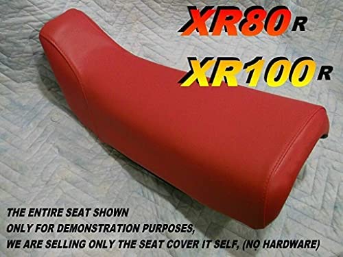 New Replacement seat cover fits XR80 XR100 Honda 1985-00 RED 051A