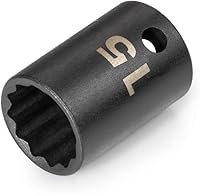 Vista 12 de TEKTON Unidad de 3/8 pulgadas x 1 pulgada 12 puntos de impacto SID12225