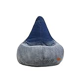 Máxima comodidad: diseñada con la comodidad en mente, esta bolsa de frijoles grande tiene un asiento ancho y una tecnología de cuentas de flujo libre que se adapta a la forma de su cuerpo, creando un respaldo que hace que esta silla sea, sin duda, el mejor asiento de la casa.