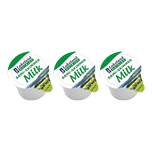 Lakeland Semi-Skimmed Milk Pots (Pack of 2 x 120) UKB Multi-Pack Offer