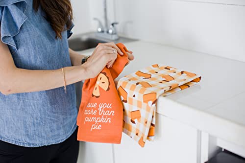 Pearhead-Pumpkin-Pie-Dish-Towels-Set-of-2-Thanksgiving-Tea-Towels-Halloween-Decor-Kitchen-Decor-Hostess-Gifts-Fall-Home-Decor Pearhead Pumpkin Pie Dish Towels Set of 2 Thanksgiving Tea Towels Halloween Decor Kitchen Decor Hostess Gifts Fall Home Decor