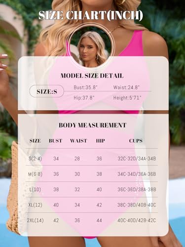 G2R4QOFH: $14.99 Women's Tummy Control Swimsuit - Image 7